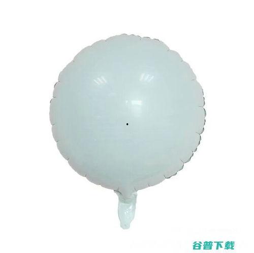 白气球,轻盈飘扬的梦幻之旅